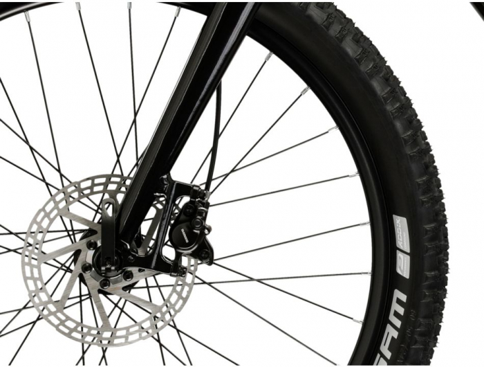 Bicicleta Kross Level JR 2.0 black - yellow - glossy [7]