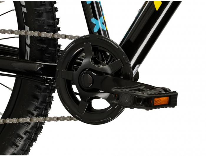 Bicicleta Kross Level JR 2.0 black - yellow - glossy [9]