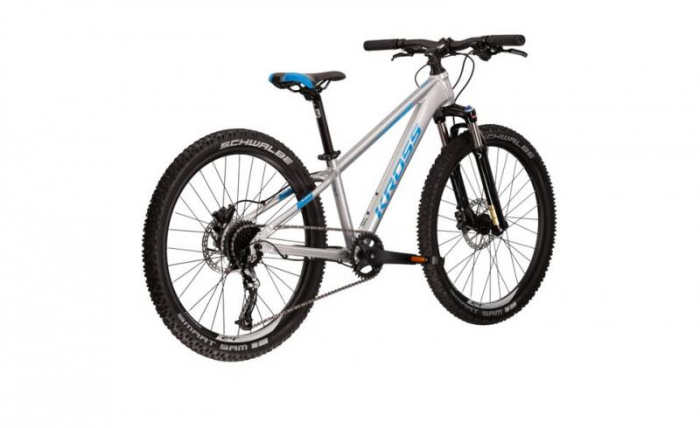 BICICLETA KROSS LEVEL JR 4.0 24 S SILVER-BLUE [3]