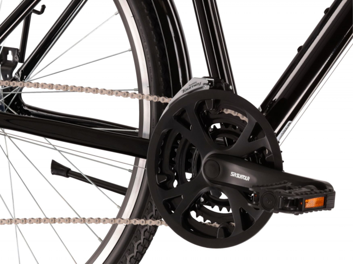 BICICLETA KROSS TRANS 1.0 D S 28 BLACK-SILVER [6]