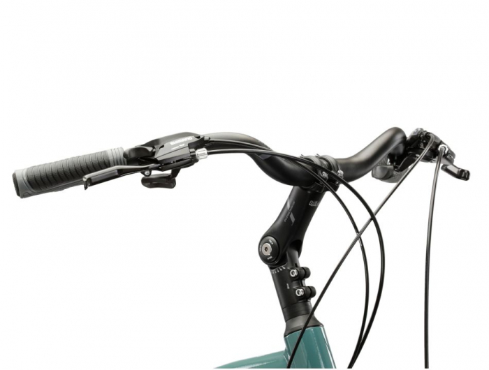 Bicicleta Kross Trans 3.0 green - silver - glossy [4]