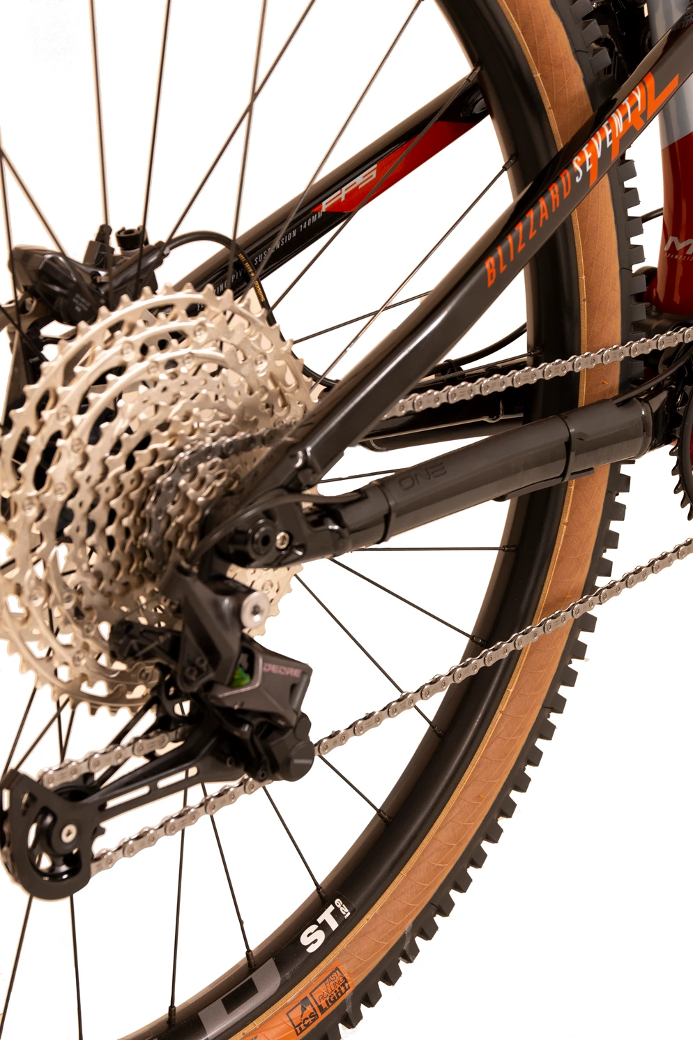 Bicicleta Rock Machine Blizzard TRL 70-29 29" Gloss Metallic Orange/Silver/Black [6]