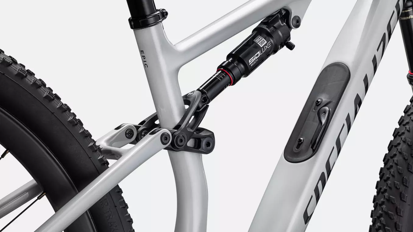 Bicicleta Specialized Epic 8 Expert Gloss Dolomite Metallic / Obsidian [8]