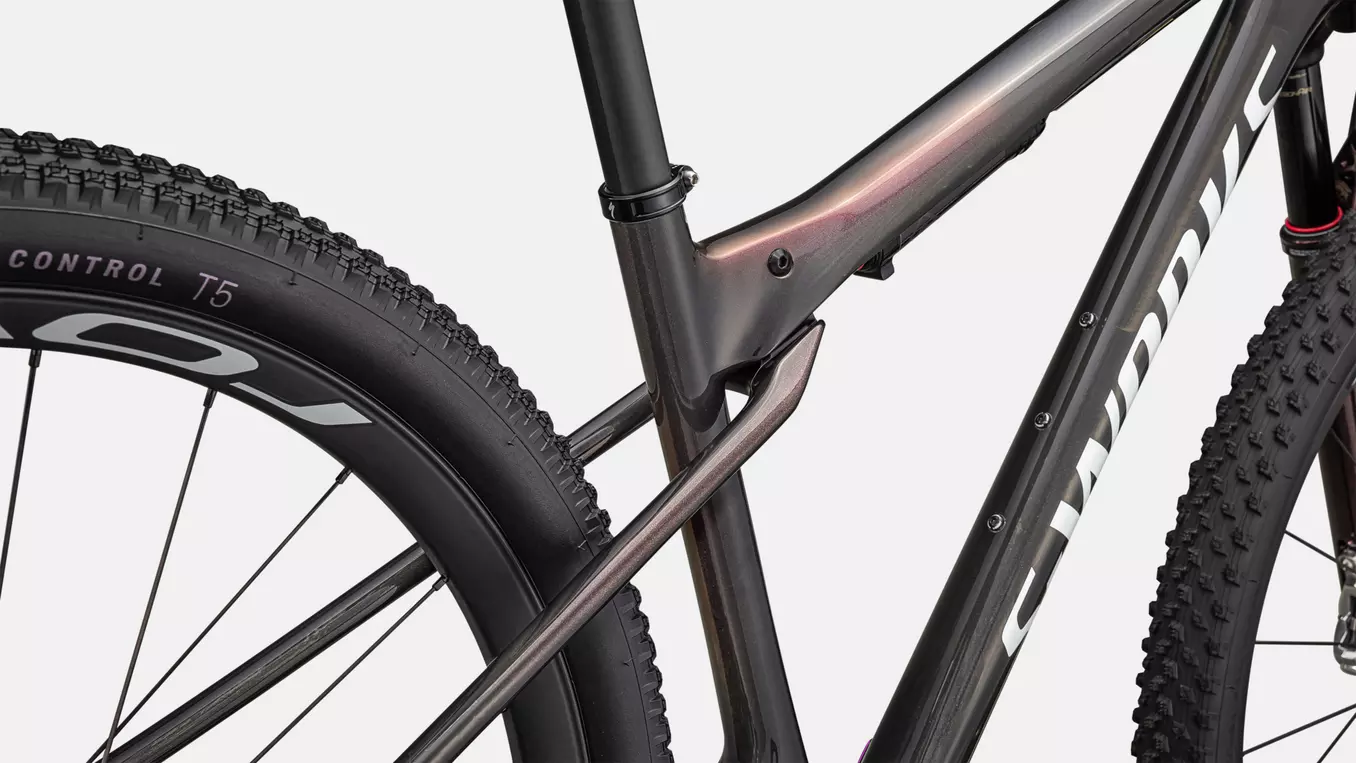 Bicicleta Specialized S-Works Epic World Cup Gloss Carbon / Red Pearl / Chameleon Fade [8]