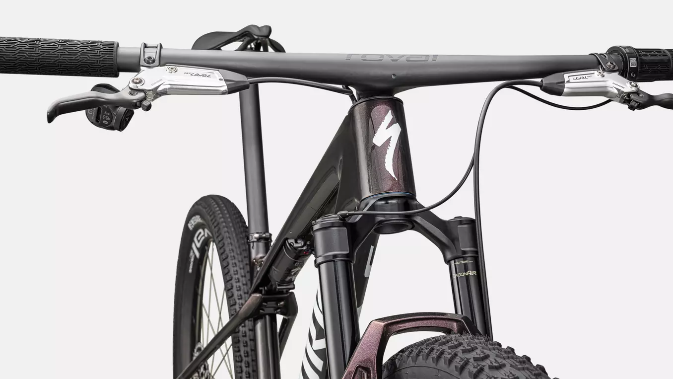 Bicicleta Specialized S-Works Epic World Cup Gloss Carbon / Red Pearl / Chameleon Fade [6]