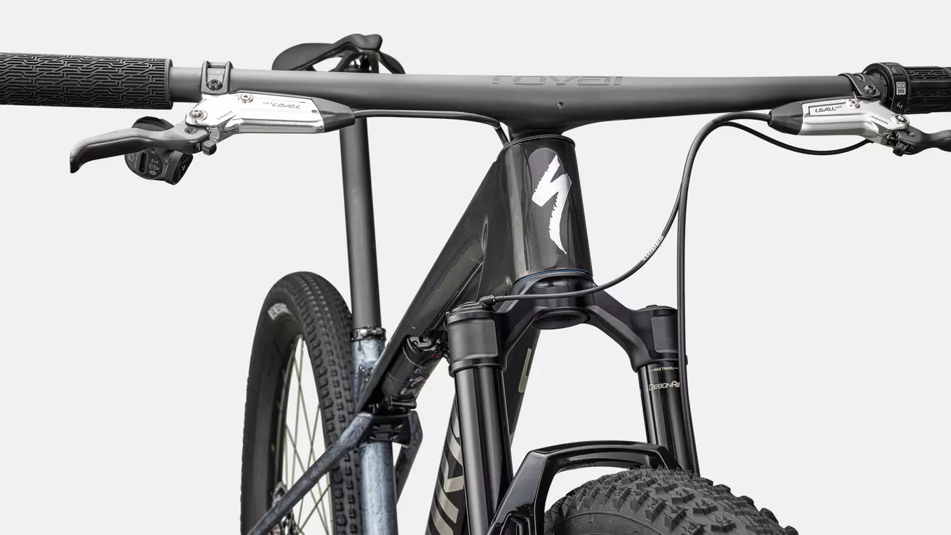 Bicicleta Specialized S-Works Epic World Cup Gloss Glacial Metallic Granite / Brushed Chrome [6]
