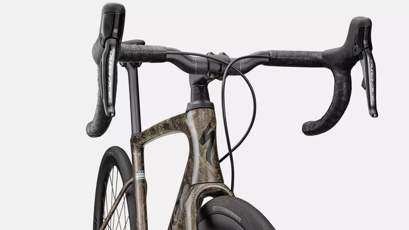 Bicicleta Specialized S-Works Roubaix SL8 Di2 Gloss Toupe / Gunmetal Strata / Charcoal [6]