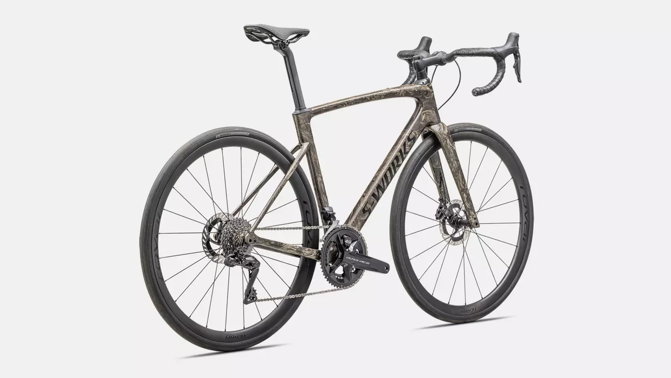 Bicicleta Specialized S-Works Roubaix SL8 Di2 Gloss Toupe / Gunmetal Strata / Charcoal [4]