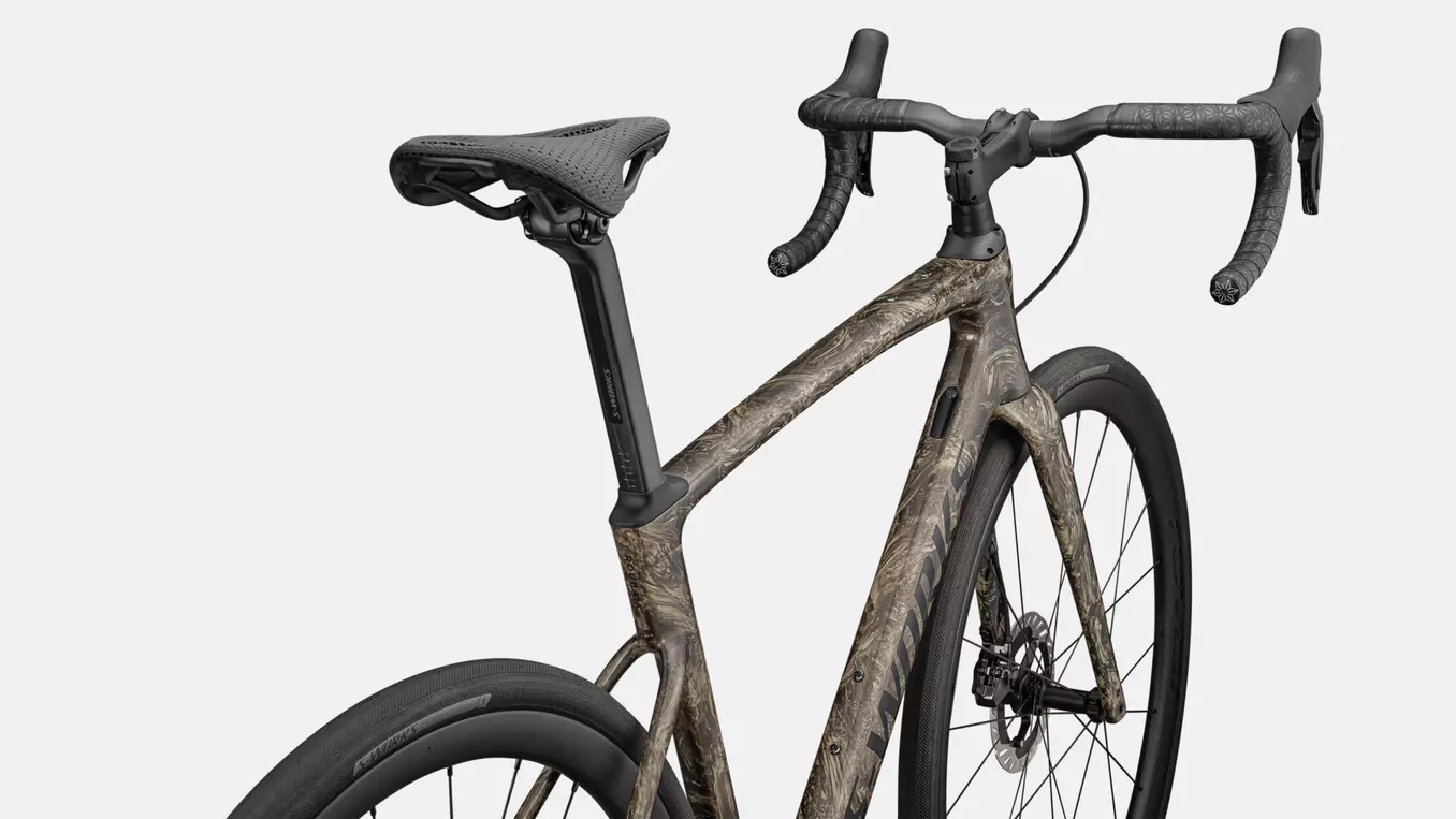 Bicicleta Specialized S-Works Roubaix SL8 Di2 Gloss Toupe / Gunmetal Strata / Charcoal [5]