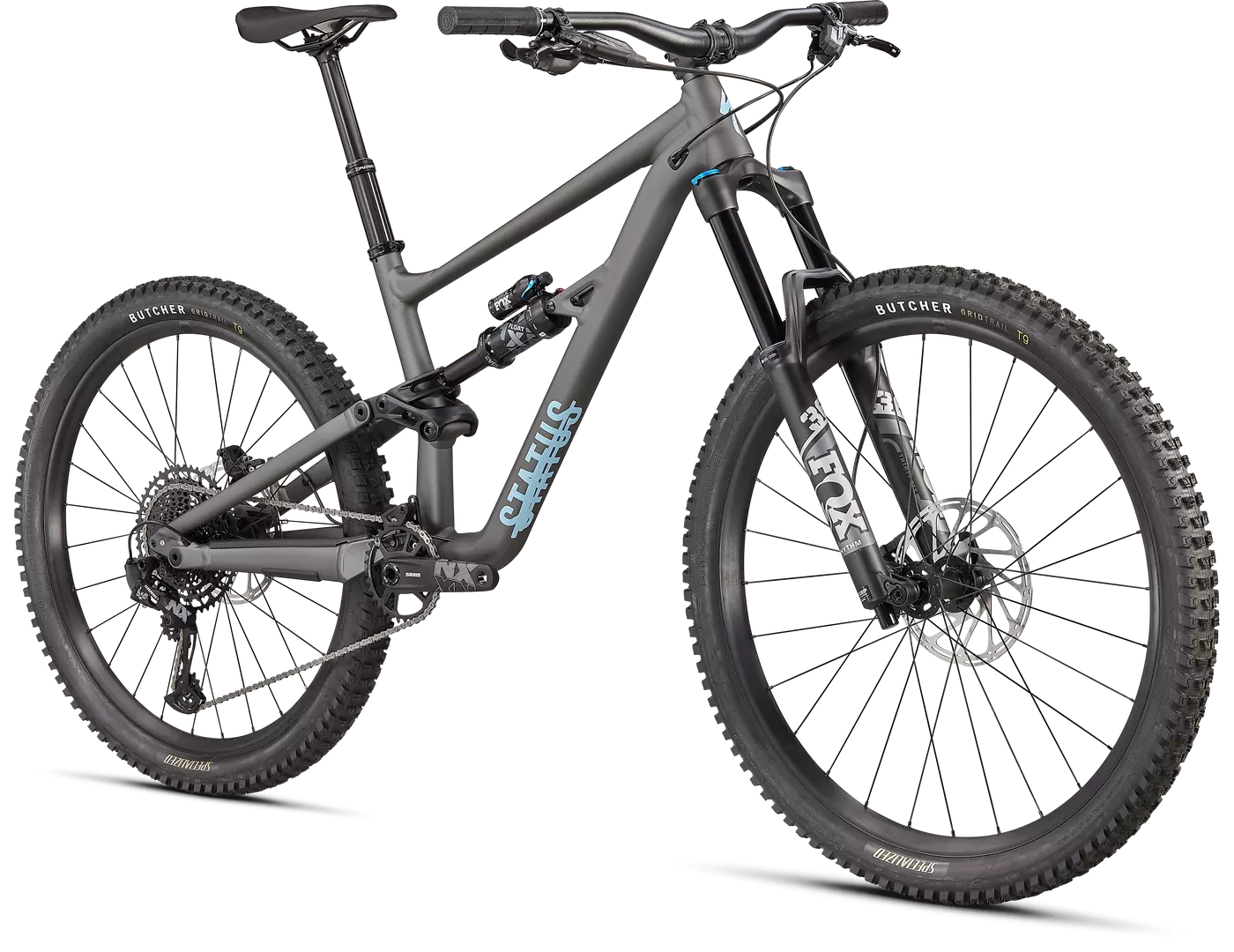 Bicicleta Specialized Status 160 Base SATIN SMOKE / ARCTIC BLUE [2]