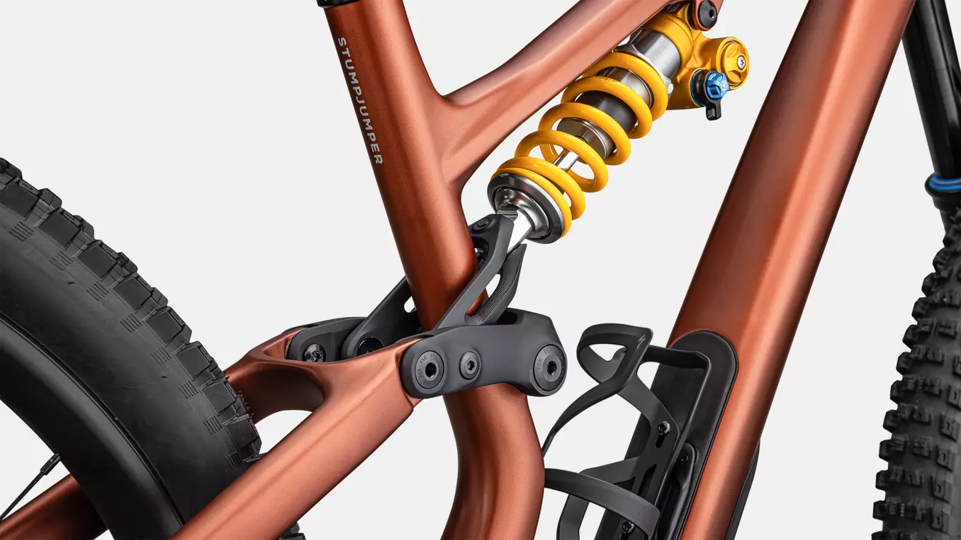 Bicicleta Specialized Stumpjumper 15 Öhlins Coil Satin Copper Speckle / Satin Silver Dust [8]