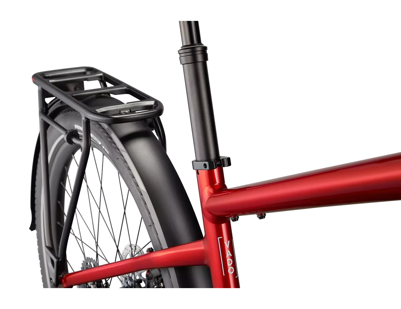 Bicicleta Specialized Turbo Vado 4.0 Red Tint / Silver Reflective [7]