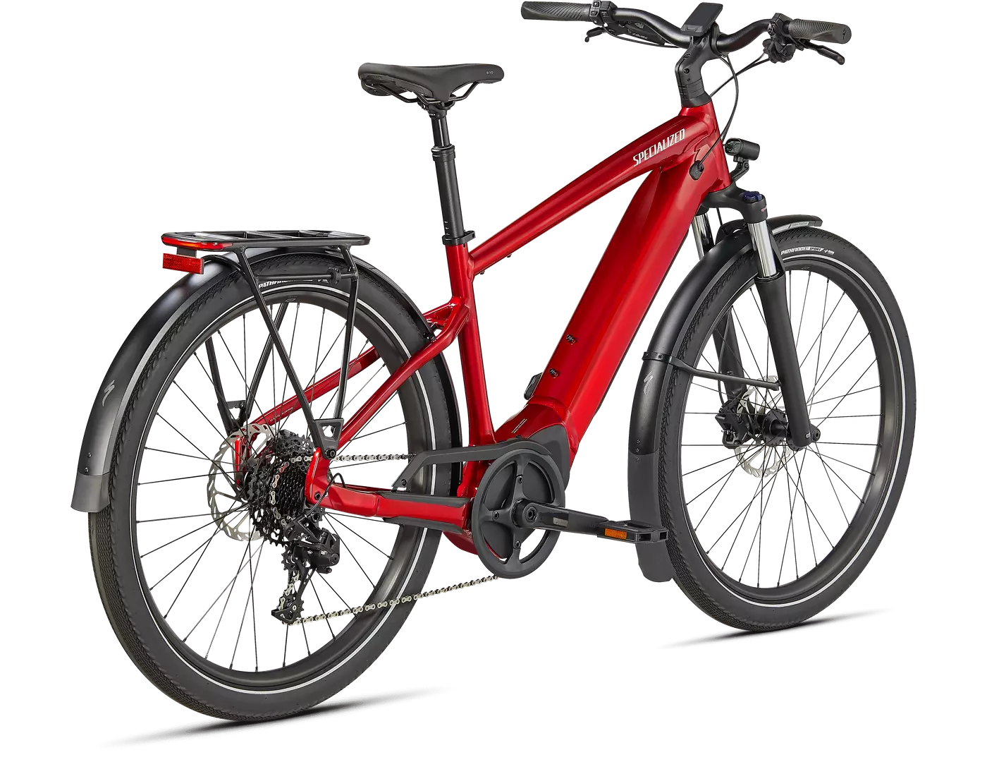 Bicicleta Specialized Turbo Vado 4.0 Red Tint / Silver Reflective [3]