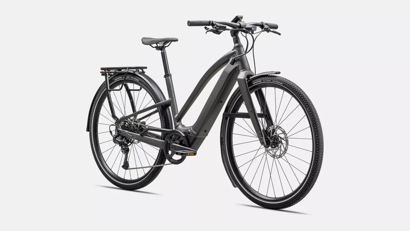 Bicicleta Specialized Turbo Vado SL 2 4.0 Step-Through Satin Gunmetal / Smoke Frost [3]