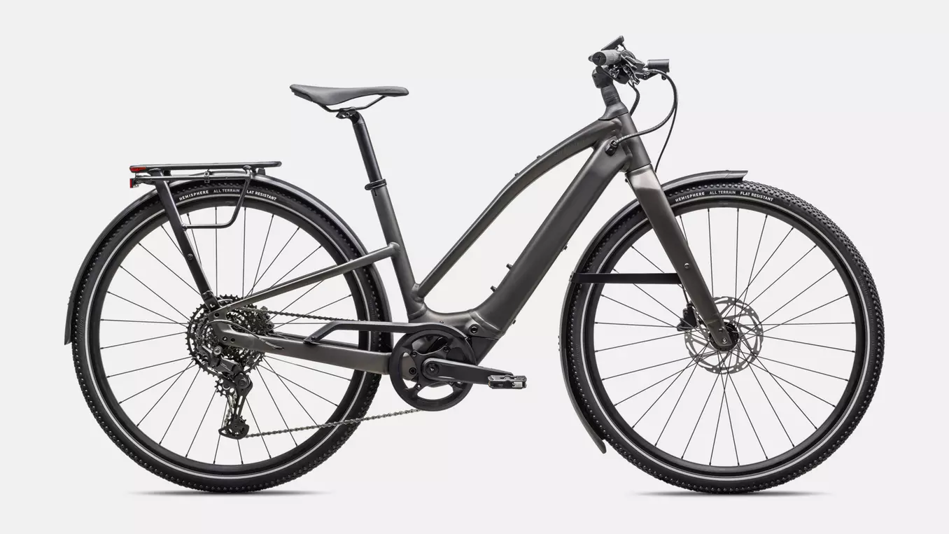 Bicicleta Specialized Turbo Vado SL 2 4.0 Step-Through Satin Gunmetal / Smoke Frost [2]