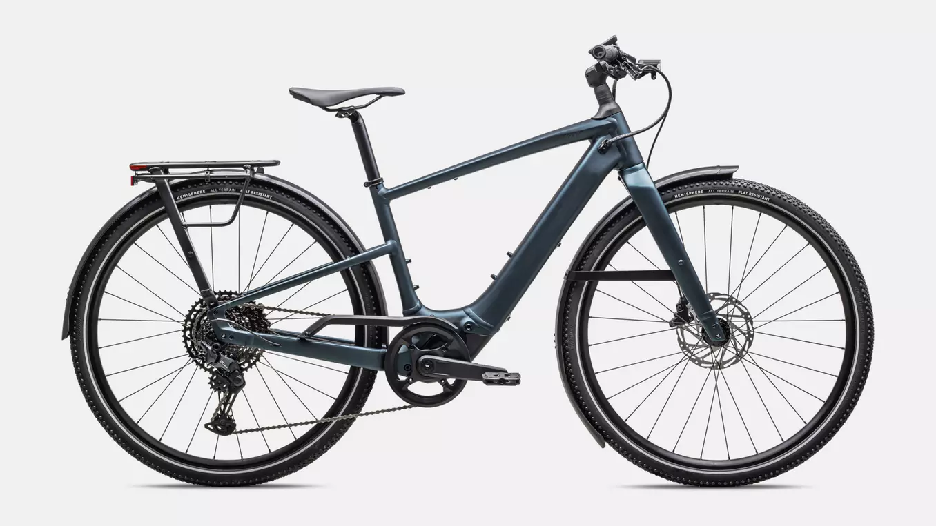Bicicleta Specialized Turbo Vado SL 2 5.0 Satin Deep Lake Metallic / Black Liquid Metal Frost [2]