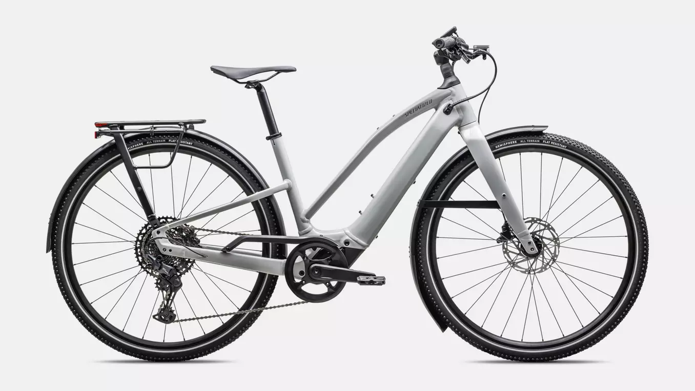Bicicleta Specialized Turbo Vado SL 2 5.0 Step-Through Gloss Dove Gray / Cool Grey Frost [2]
