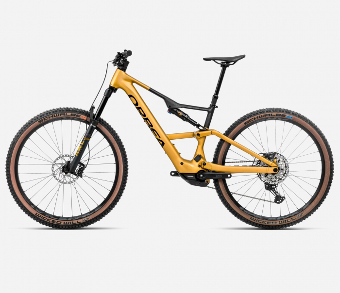 Bicicleta electrica Orbea RISE LT H20 2025 - Bumblebee Yellow-Black (Matt) [2]