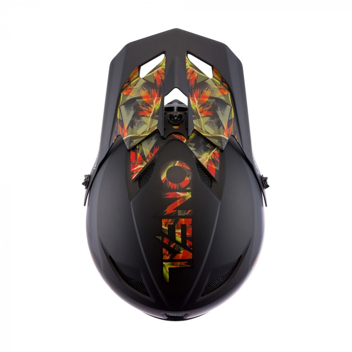 Casca O'Neal Fury Mahalo negru-portocaliu [4]