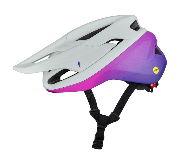 Casca SPECIALIZED Camber ANGi-Ready - White Dune/Purple Orchid [5]
