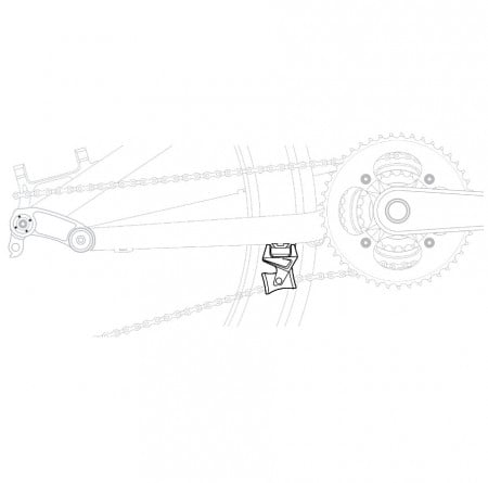 CHAIN GUIDE EXUSTAR 303310 [2]