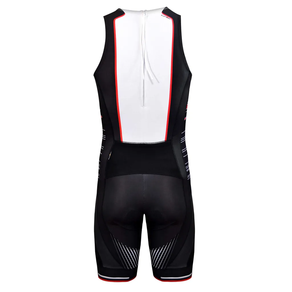 Costum triathlon FUNKIER Licata Men Pro - Alb/Negru S [3]