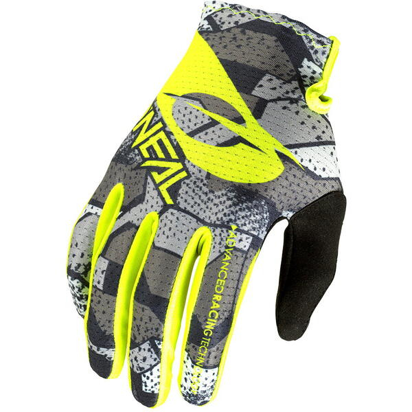 MANUSI COPII O'NEAL MATRIX CAMO V.22 GRI GALBEN [3]