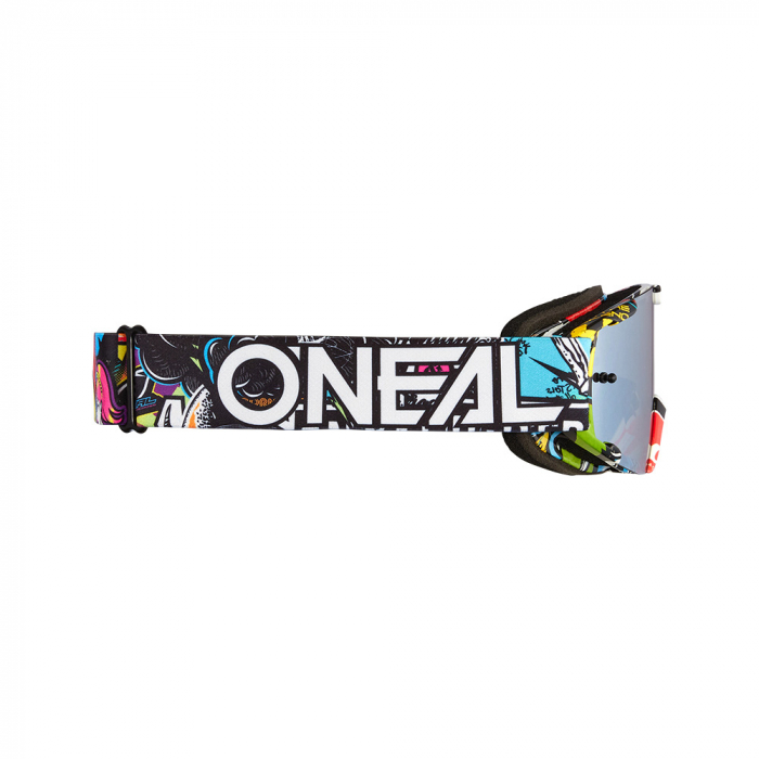 OCHELARI COPII O'NEAL B-30 CRANK - LENTILE ARGINTII MULTICOLOR [2]