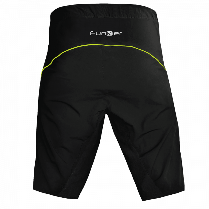 Pantaloni Scurti Funkier Lucca Men Pro Black-yellow [2]