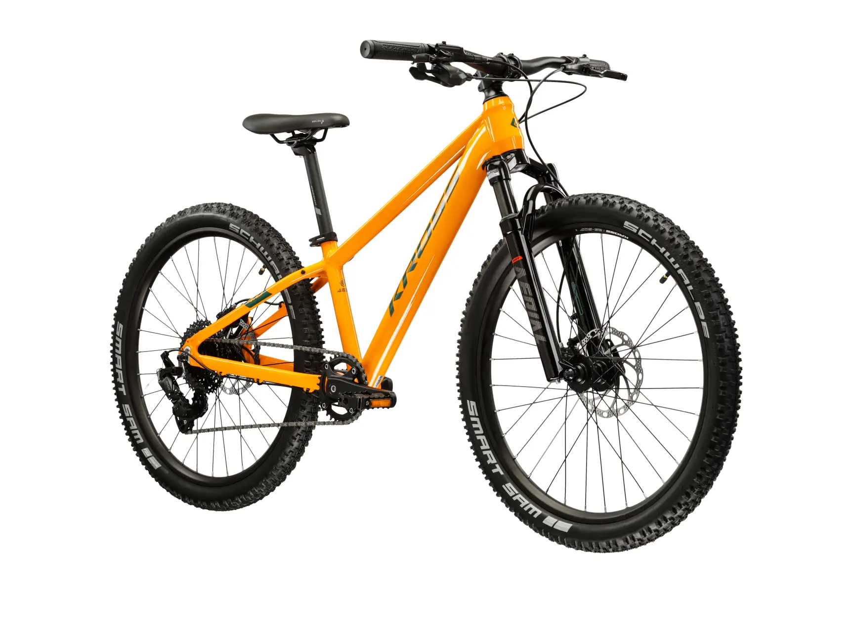 Bicicleta Kross Level JR 4.0 One Size 12"/24" Galben [1]