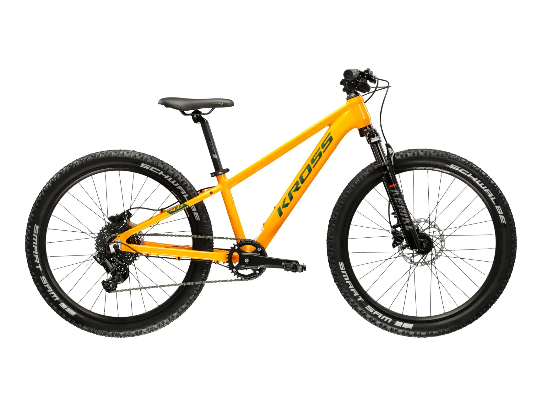 Biciclete - Bicicleta Kross Level JR 4.0 One Size 12"/24" Galben