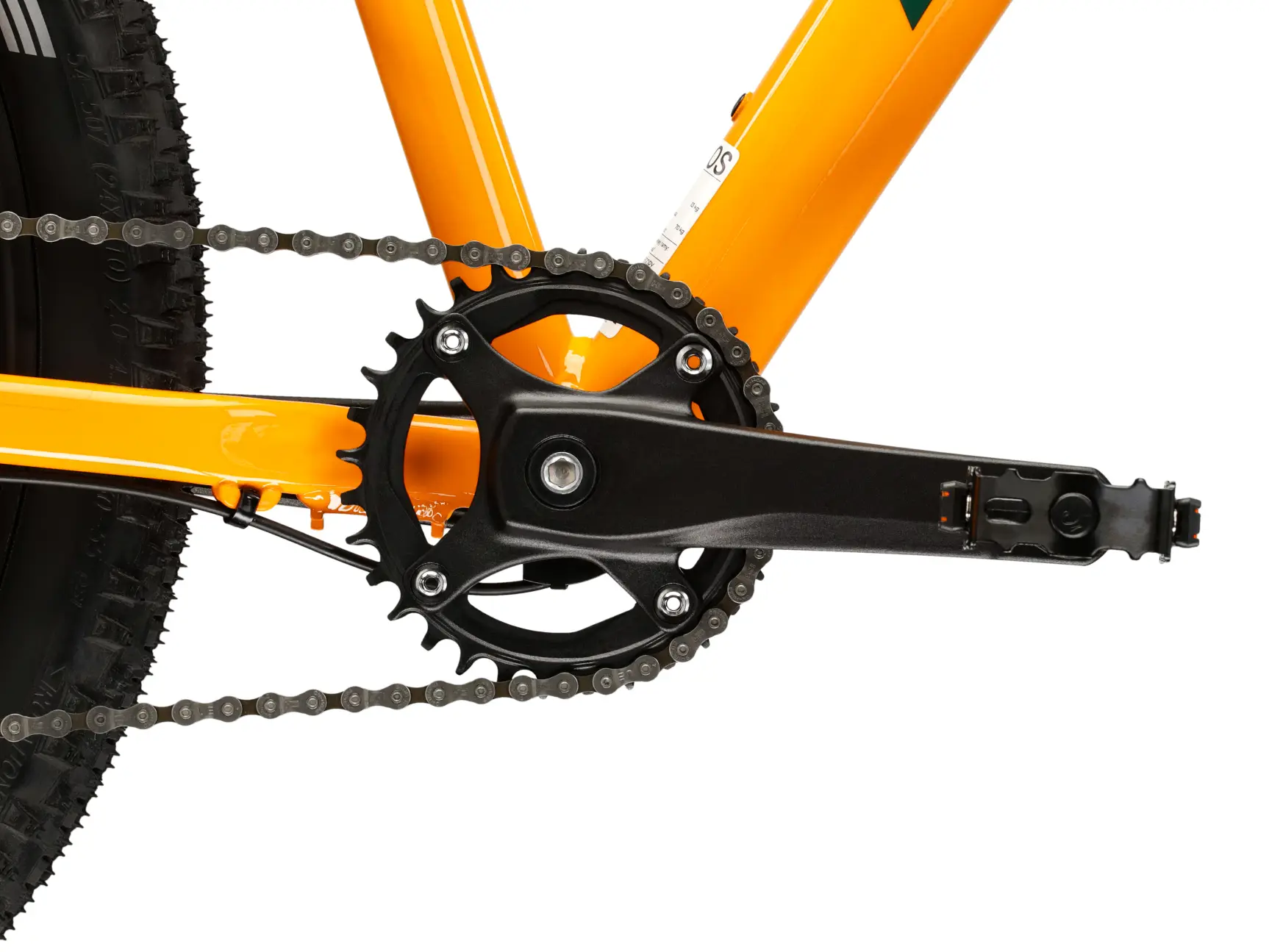 Bicicleta Kross Level JR 4.0 One Size 12"/24" Galben [9]