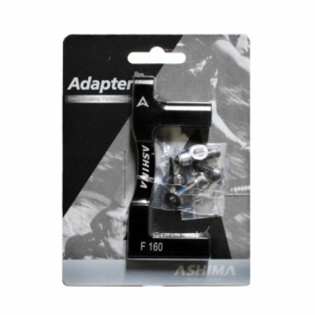 Piese frâne - Adaptor Ashima AU43, PM-Flat Mount, fata, ptr.disc de 160mm, AM