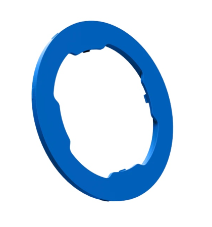 Huse și suporți telefon - Adaptor magnetic Quad Lock Coloured MAG Rings Blue