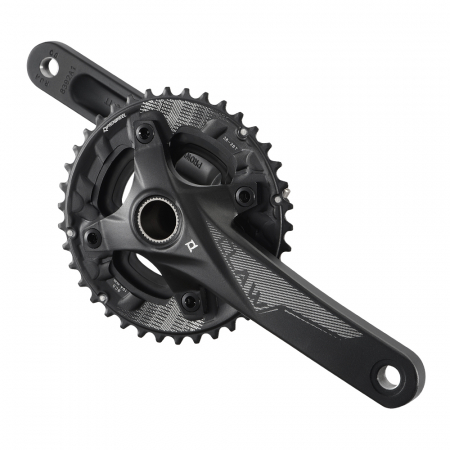 Angrenaje - ANGRENAJ PROWHELL CLAW-551TT ALU NEGRU 170MM 28-38T INCLUDE BB73 PT 11 VIT OEM