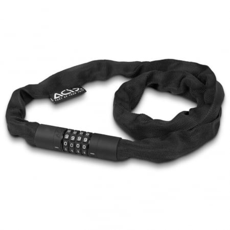 ANTIFURT CU CIFRU ACID CHAIN COMBINATION LOCK CORVID C120 BLACK 13324 [0]