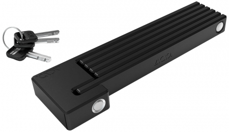 Sisteme antifurt - ANTIFURT ACID FOLDING LOCK RIGID 80 PURE BLACK 93350