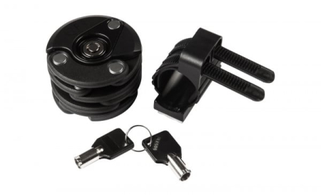 Antifurt RFR Folding Lock Circle PRO black glossy black [1]