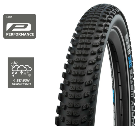 Anvelope - ANVELOPA SCHWALBE JOHNNY WATS 365 27.5X2.35 HS618 ADDIX 4 SEASON SARMA