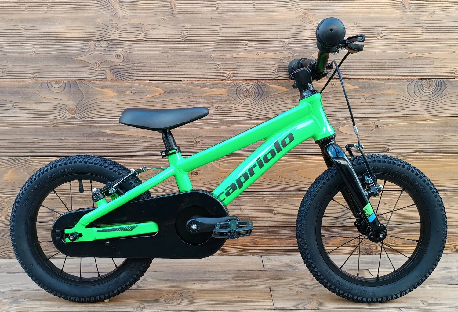 Bicicleta Capriolo 14 LC KID green 7 cu cadru aluminiu [1]
