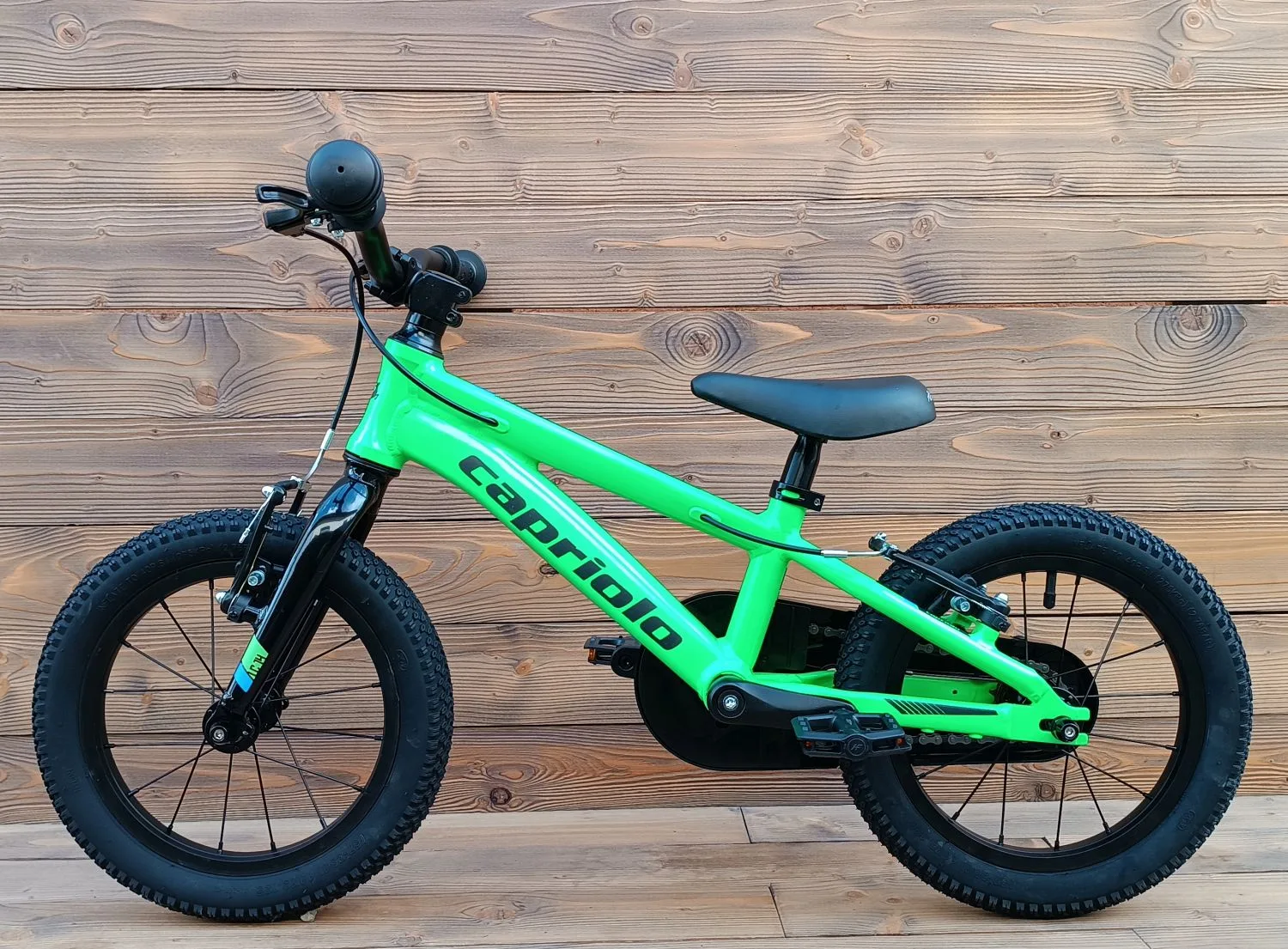 Bicicleta Capriolo 14 LC KID green 7 cu cadru aluminiu [2]