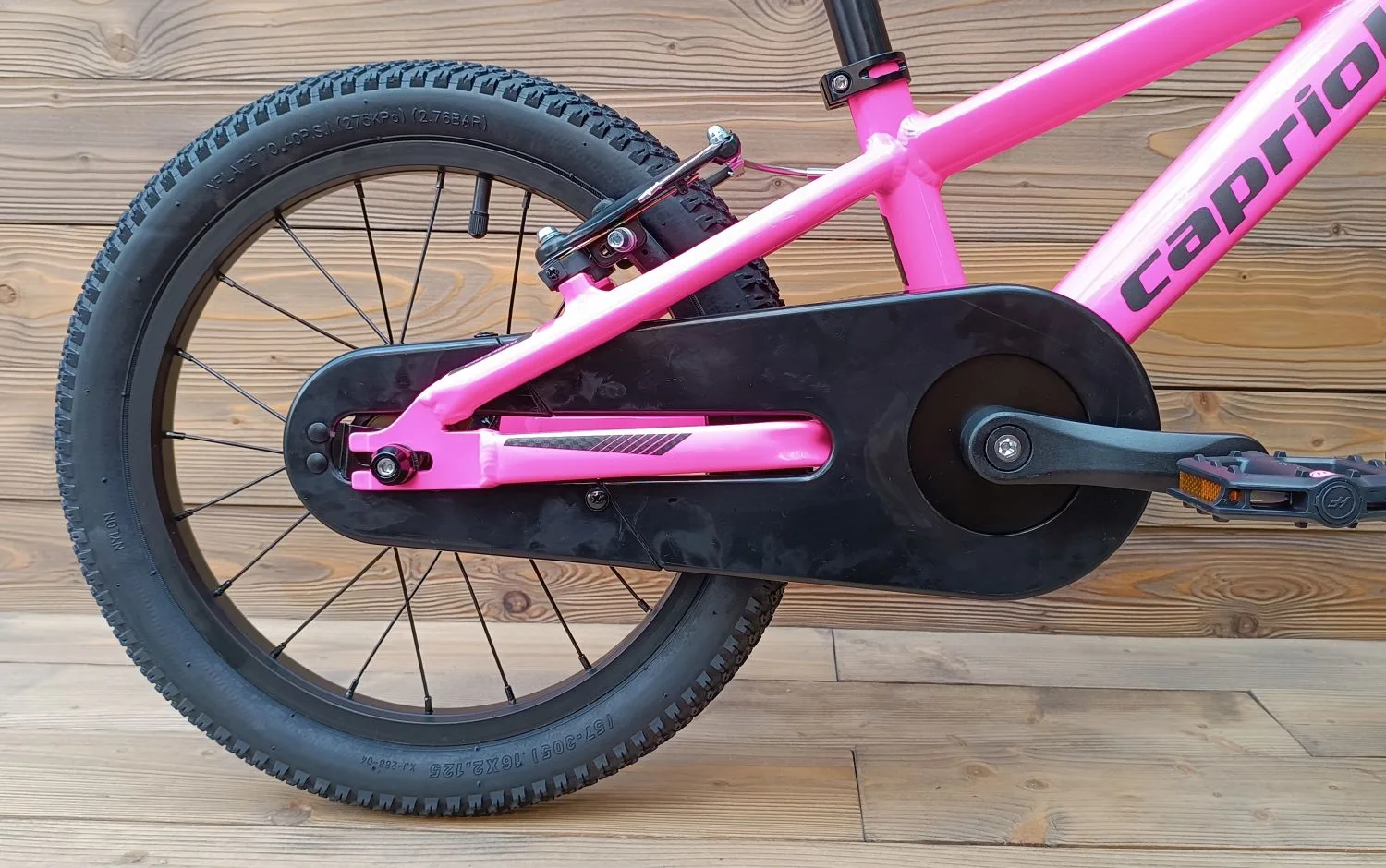 Bicicleta Capriolo 16 LC KID pink 8 cu cadru aluminiu [6]