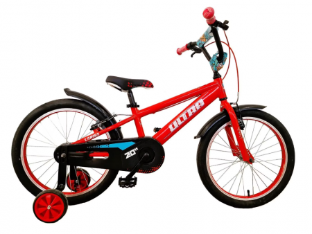 Copii - Bicicleta copii mtb ULTRA Larisa 20 AL V-Brake - Red