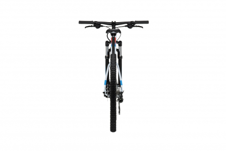 BICICLETA CUBE AIM SLX WHITE N BLUE RED [2]