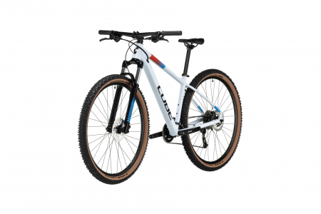 BICICLETA CUBE AIM SLX WHITE N BLUE RED [5]