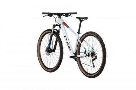 BICICLETA CUBE AIM SLX WHITE N BLUE RED [3]