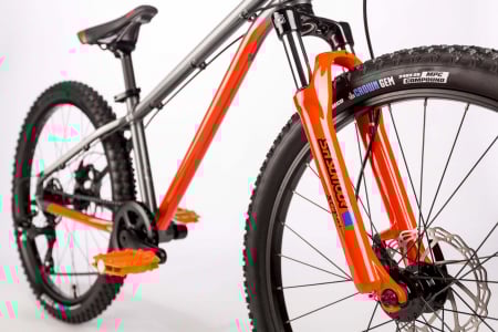 BICICLETA DRAG BADGER 20 FUN GRI PORTOCALIU [1]