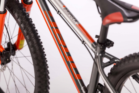 BICICLETA DRAG BADGER 24 FUN GRI PORTOCALIU [11]