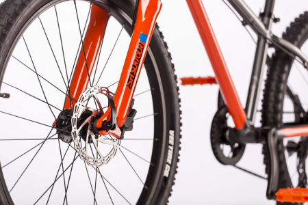 BICICLETA DRAG BADGER 24 FUN GRI PORTOCALIU [2]