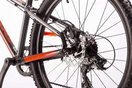 BICICLETA DRAG BADGER 24 FUN GRI PORTOCALIU [10]